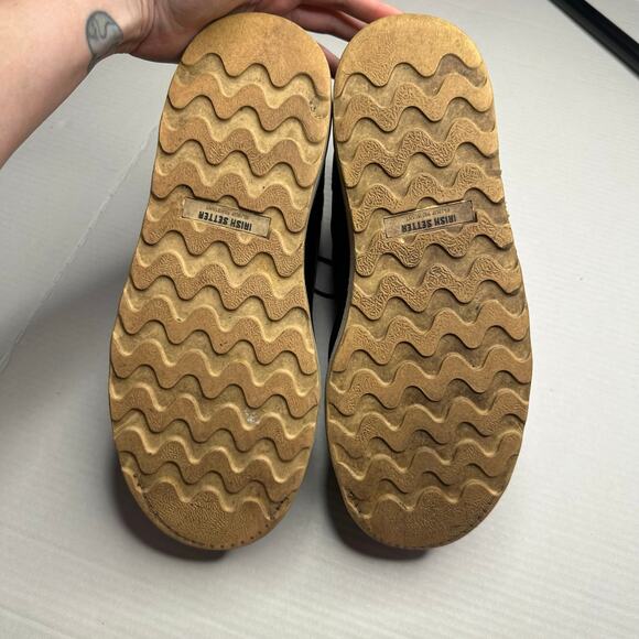 Sz 11 Irish Setter Ashby 6″ Black Leather Safety Toe Work Construction Boot Y2k - Picture 8 of 10